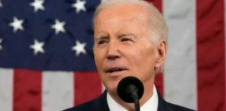 En pleno discurso del estado de la Unión, le gritan "mentiroso" a Biden