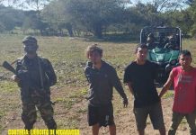Ejército detiene a cinco peligrosos delincuentes en Rivas Foto: Captura de peligrosos delincuentes en frontera de Cárdenas, Rivas