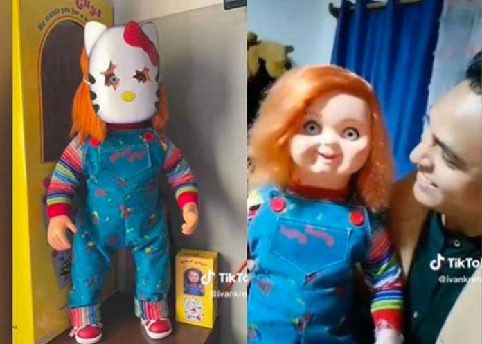 el1 Compró muñeco Chucky y experimenta cosas terribles