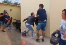Sale del motel contento con su amante y la esposa lo estaba esperando afuera Esposa hace equipo con amigos para descubrir infidelidad