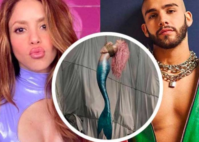 Shakira se transforma en sirena para la portada de su canción 