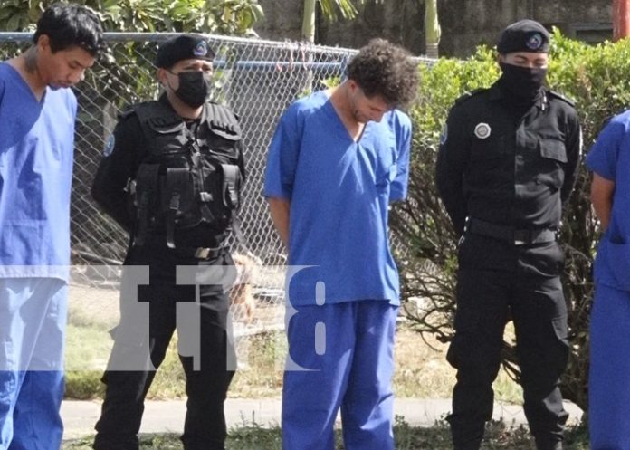 Delincuentes capturados y procesados por Policía de Estelí, Masaya y Chinandega