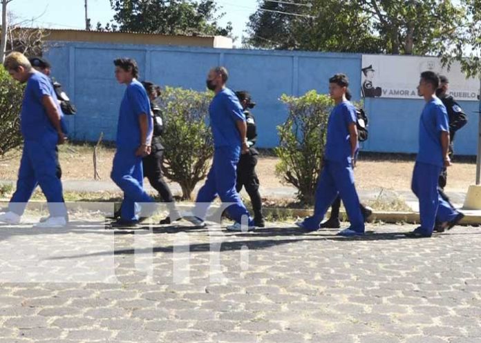 Foto: Captura de delincuentes en Estelí y Masaya / TN8