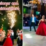 VIDEO: Señora celebra a lo grande sus 50 años con todo y chambelanes Como si tuviera 15, señora celebra sus 50 años con chambelanes