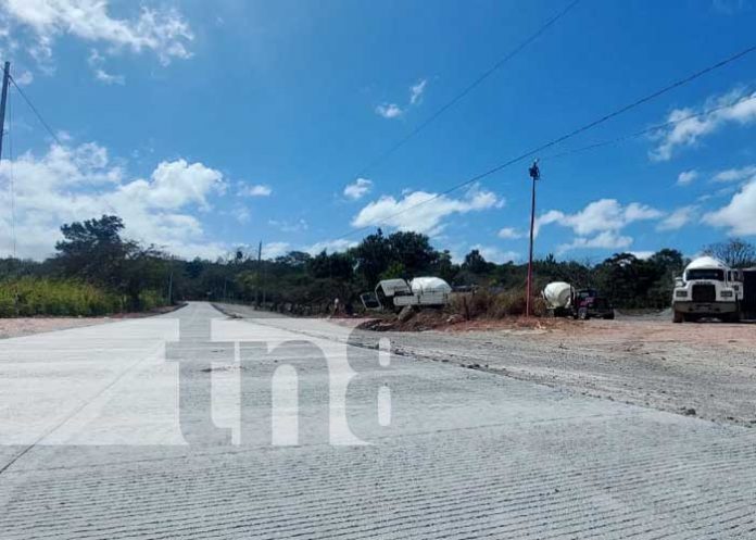 Foto: Avanza la carretera Tisey-La Garnacha, en Estelí / TN8