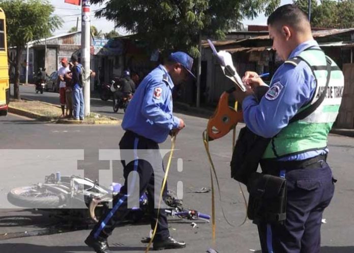 Foto: Fuerte accidente de tránsito en Granada / TN8