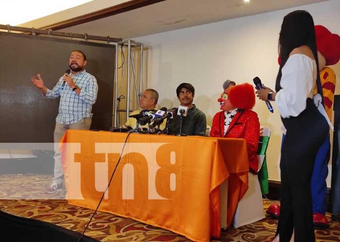 Foto: La Granja de Zenón en conferencia de prensa en Nicaragua / TN8