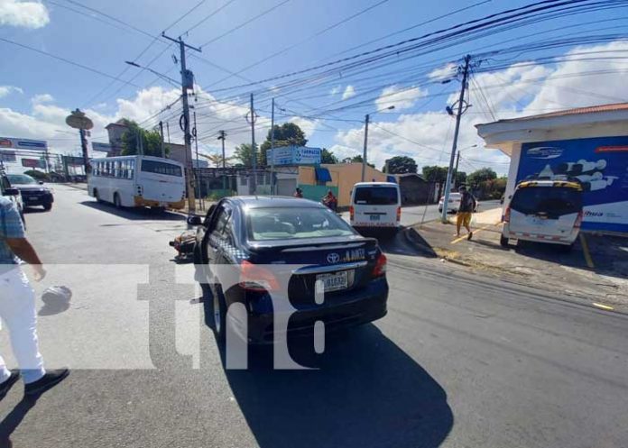 Foto: Accidente en Bello Horizonte, Managua / TN8