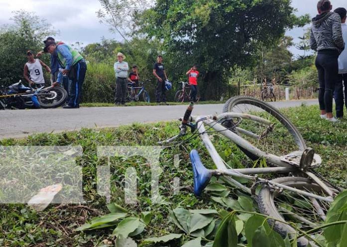 Foto: Accidente de tránsito en Jalapa, Nueva Segovia / TN8