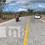 Adoquinado nuevo para carretera Juigalpa-San José del Lago, Chontales Foto: Nuevo tramo carretero en Juigalpa, Chontales / TN8
