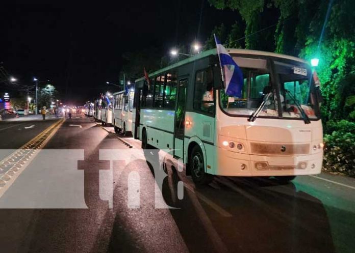 leon-bus-3 Foto: Nuevos buses para la ciudad de León / TN8