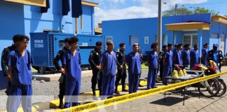 Foto: Captura de delincuentes en Chinandega y León / TN8