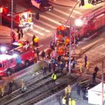 Tren choca contra auto en Los Ángeles y deja a dos personas muertas Tren choca contra auto en Los Ángeles y deja a dos personas muertas