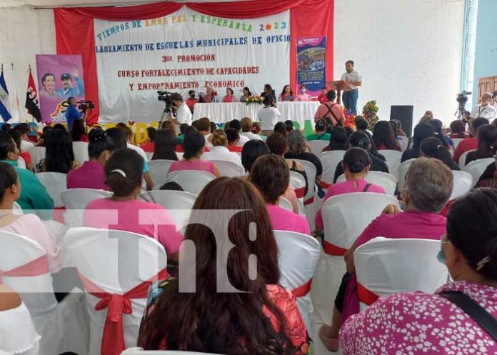 Foto: Graduación para el fortalecimiento económico en Managua / TN8
