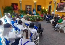 Orden José de Marcoleta para representante de la OPS/OMS en Nicaragua Foto: Orden José de Marcoleta a representante saliente de la OPS/OMS en Nicaragua / TN8