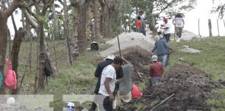 Matiguás ejecuta proyecto de agua potable en el barrio Rufino López