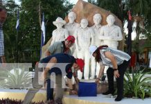Develan placa en honor al Comandante Camilo Ortega en Masaya Develan placa en honor al Comandante Camilo Ortega en Masaya