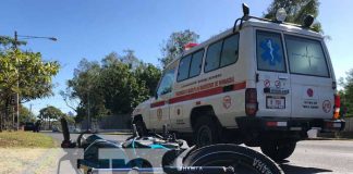 Foto: Accidente de tránsito cerca de los semáforos de la Asamblea, en Managua / TN8