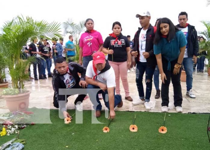Foto: Homenaje a Sandino en la Loma de Tiscapa / TN8