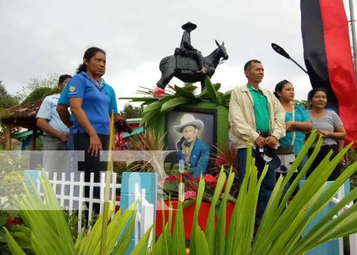 Foto: Homenaje a Sandino en la Isla de Ometepe / TN8