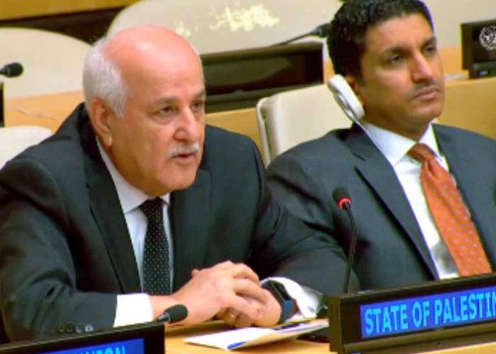 Foto: Reunión del Comité por los Derechos Inalienables del Pueblo Palestino