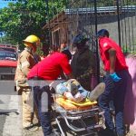 Cuerpo de Bomberos de Managua acuden al lugar