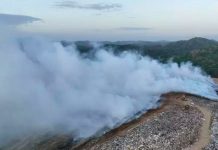 Se quema el principal basurero de Panamá provocando humo «altamente tóxico» Se quema el principal basurero de Panamá provocando humo "altamente tóxico"