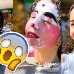 Joven se desmaquilla para reto en Tiktok 