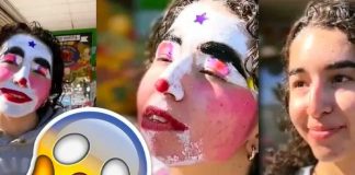 Joven se desmaquilla para reto en Tiktok 