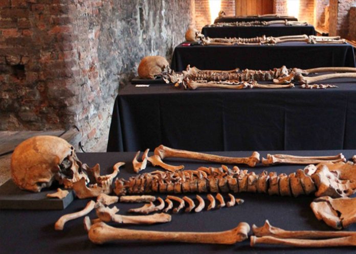 Evolución de las oleadas de la peste negra en la Escandinavia Medieval