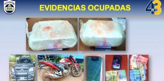 Foto: Captura de abastecedores de drogas en Nicaragua / Cortesía