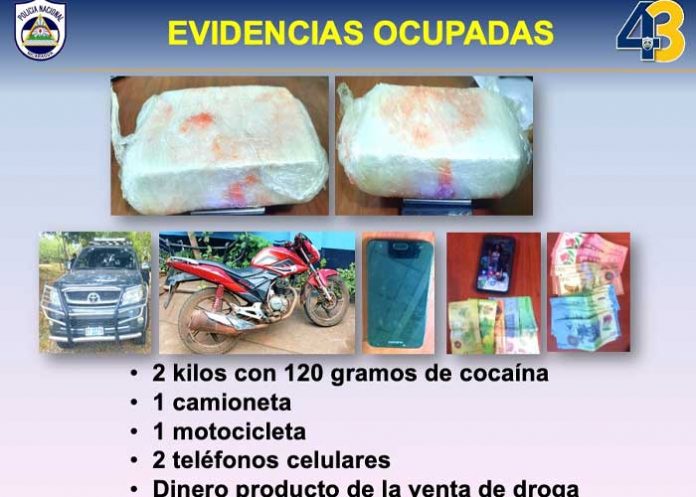 polic-ocup-2 Foto: Captura de abastecedores de drogas en Nicaragua / Cortesía