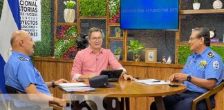 Foto: Formación de la Policía Nacional, tema abordado en Estudio TN8