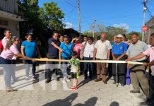 Inauguran una nueva calle adoquinada en Juigalpa, Chontales Inauguran una nueva calle adoquinada en Juigalpa, Chontales