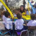 Preescolar «Pequeña Sonrisa», en Managua, aprende educación vial con manualidades Foto: Educación vial se enseña de forma divertida en preescolar de Managua / TN8