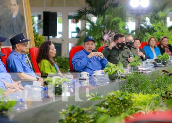 Foto: Presidente Daniel Ortega, en acto sobre deportación de traidores a la patria / TN8