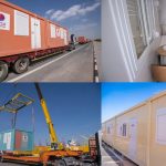 Qatar dispuso 10 mil casas móviles para afectados en Turquía