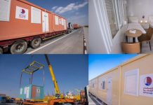 Qatar dispuso 10 mil casas móviles para afectados en Turquía