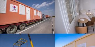 Qatar dispuso 10 mil casas móviles para afectados en Turquía
