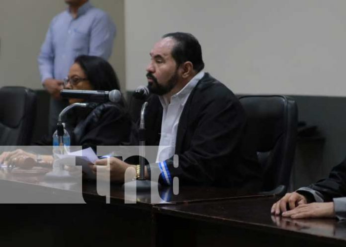 rolan-56 Foto: Lectura de condena a Rolando Álvarez por atentar contra Nicaragua