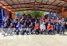 La estación de bomberos no. 165 está en San Francisco del Norte, Chinandega Foto: Estación de bomberos en San Francisco del Norte / TN8