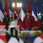 Foto: Presidente Daniel Ortega y la Vicepresidenta Rosario Murillo encabezan acto en honor al General Sandino / TN8
