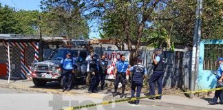 Foto: Investigación policial por un homicidio en un autolavado en Ciudad Sandino / TN8