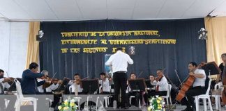 Foto: Orquesta de Nicaragua en honor al General Sandino / TN8
