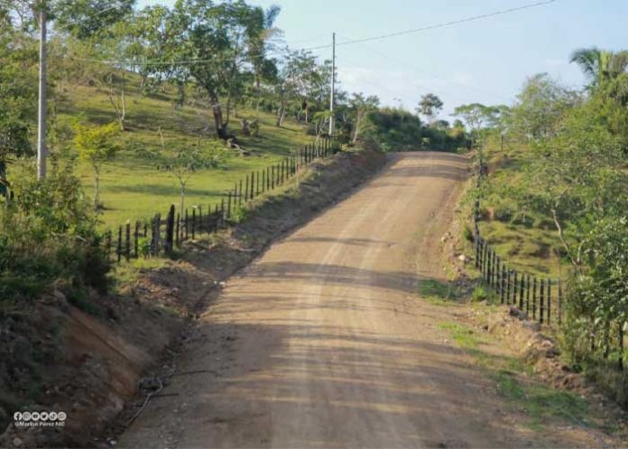 Foto: Rehabilitación de caminos en Sauni Bas, Siuna