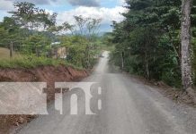 San José Silvi, en Siuna, cuenta con mejoramiento de caminos Foto: Mejoramiento de caminos en Siuna / TN8
