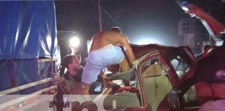 Foto: Accidente de tránsito cobra dos vidas entre Río Blanco y Siuna / TN8