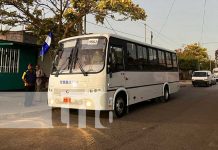 Población de Tipitapa estrena modernas unidades de buses rusos Foto: Nuevas unidades de buses rusos en Tipitapa / TN8