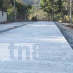 Foto: Avance carretero en El Tisey La Estanzuela, Estelí / TN8