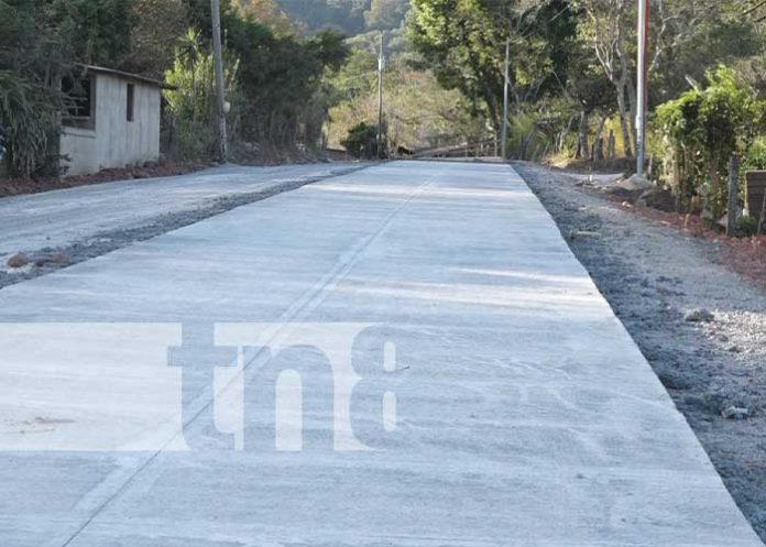 Foto: Avance carretero en El Tisey La Estanzuela, Estelí / TN8